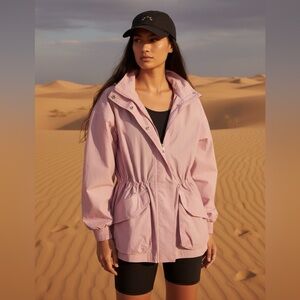 NWT Varley Mauve Mist Nellie Windbreaker